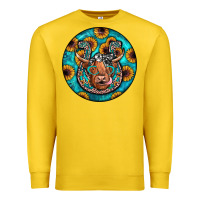 Lemon horseshoe circle Premium Sweatshirt - JahusDesignShop