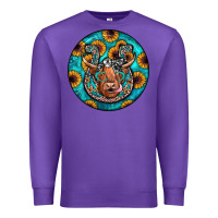 Purple horseshoe circle Premium Sweatshirt - JahusDesignShop