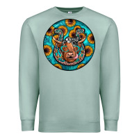 Seafoam horseshoe circle Premium Sweatshirt - JahusDesignShop