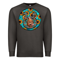 Smoke horseshoe circle Premium Sweatshirt - JahusDesignShop