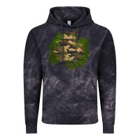 Cloud Black camouflage glitter patch Vintage Hoodie - AdoDesignShop
