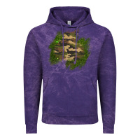 Cloud Purple camouflage glitter patch Vintage Hoodie - AdoDesignShop