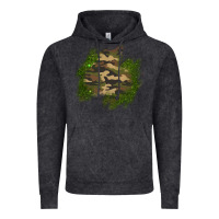 Vintage Black camouflage glitter patch Vintage Hoodie - AdoDesignShop