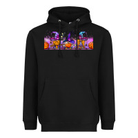 Black halloween witch gnomes libbey cup Heavyweight Hoodie - BundleAndBundleShop
