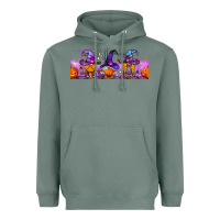 Sage halloween witch gnomes libbey cup Heavyweight Hoodie - BundleAndBundleShop