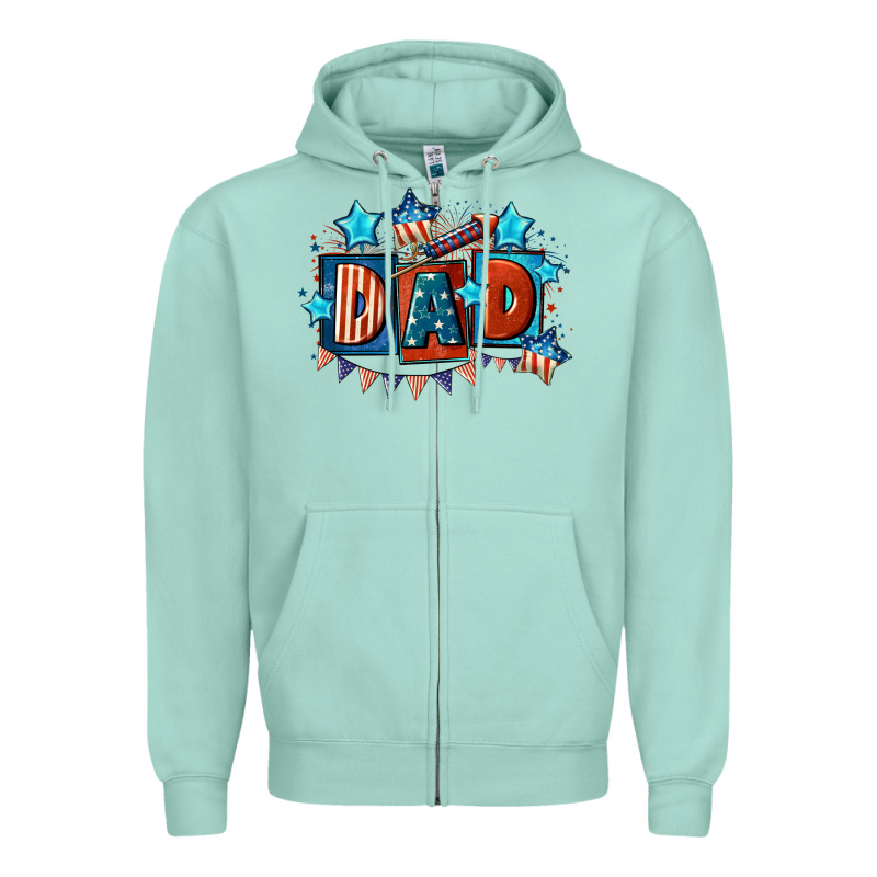 American Dad  4th Of July Zipper Hoodie by CowGirlArtShop | Teevron