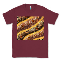 Burgundy melanin leopard glitter Classic Tee - Zillion Design Studio