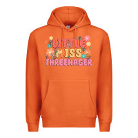 Carrot little miss threenager Premium Hoodie - MaliasSmallBusiness