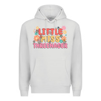 Dove Grey little miss threenager Premium Hoodie - MaliasSmallBusiness