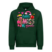 Forest Green little miss fourth grade Urban Hoodie - NancyCooperArtShop