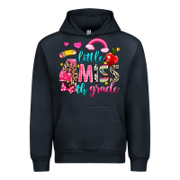 Navy little miss fourth grade Urban Hoodie - NancyCooperArtShop