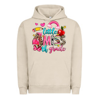 Pigment French Oak little miss fourth grade Urban Hoodie - NancyCooperArtShop