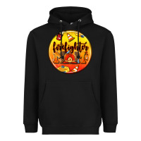 Black firefighter coasters Heavyweight Hoodie - AdoDesignShop