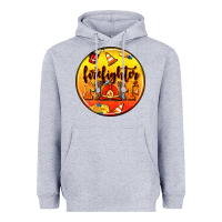 Heather Grey firefighter coasters Heavyweight Hoodie - AdoDesignShop
