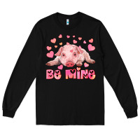 Black be mine baby pig Long Sleeve Tee - RanaPortraitStore