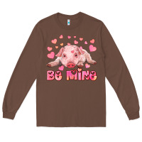 Chestnut be mine baby pig Long Sleeve Tee - RanaPortraitStore