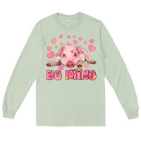 Matcha be mine baby pig Long Sleeve Tee - RanaPortraitStore