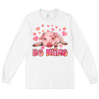 White be mine baby pig Long Sleeve Tee - RanaPortraitStore