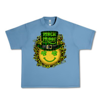 Pebble Blue st. patricks day pinch proof lucky face Urban Heavy Tee - RanaPortraitStore