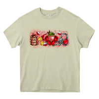 Mossy Merry Christmas Heavy Core Tee - CowhideDigitalArt