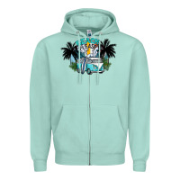 Seafoam beach please Zipper Hoodie - SublimationCraftShop
