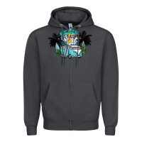 Smoke beach please Zipper Hoodie - SublimationCraftShop