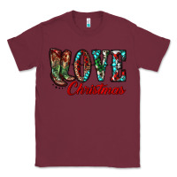 Burgundy christmas love boots Classic Tee - RanaPortraitStore