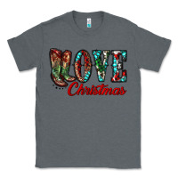 Charcoal Heather christmas love boots Classic Tee - RanaPortraitStore