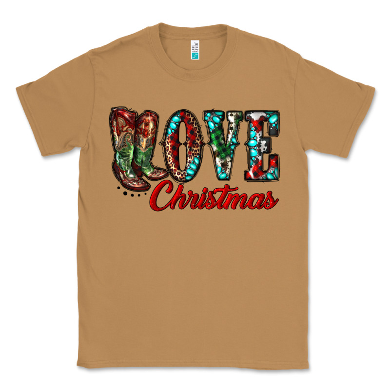Christmas Love Boots Classic Tee by RanaPortraitStore | Teevron
