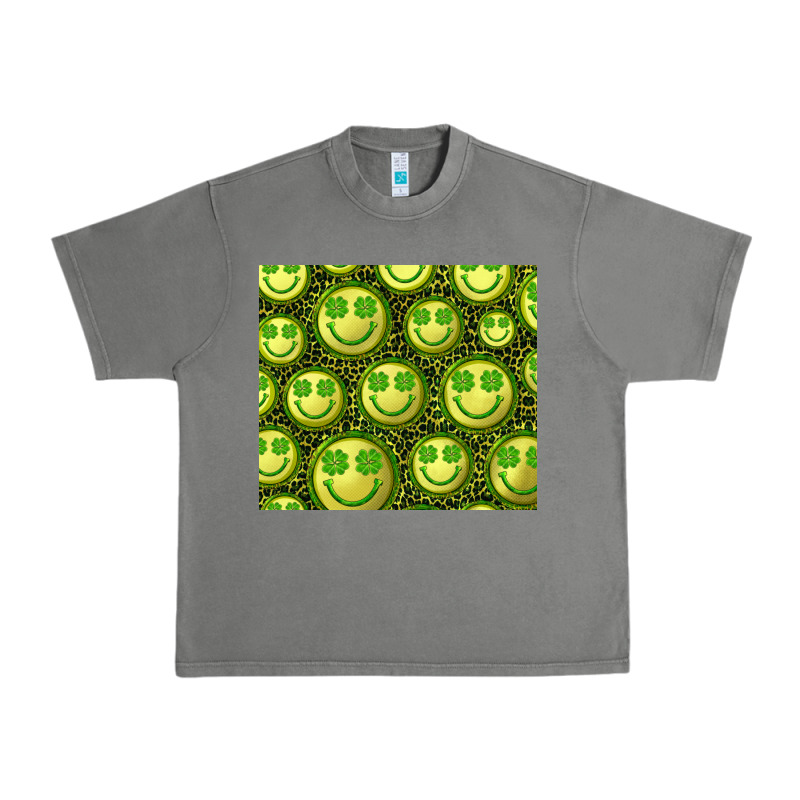 St. Patricks Day Lucky Face Urban Heavy Tee by RanaPortraitStore | Teevron