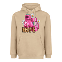 Mushroom Breast Cancer Boxing Gloves Heavyweight Hoodie - Artiststas