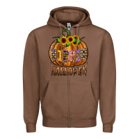 Chestnut hippie halloween Zipper Hoodie - CowhideDigitalArt