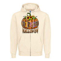 Sandshell hippie halloween Zipper Hoodie - CowhideDigitalArt