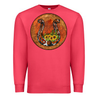 Cardinal horseshoe circle Premium Sweatshirt - JahusDesignShop