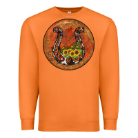 Carrot horseshoe circle Premium Sweatshirt - JahusDesignShop