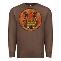Chestnut horseshoe circle Premium Sweatshirt - JahusDesignShop