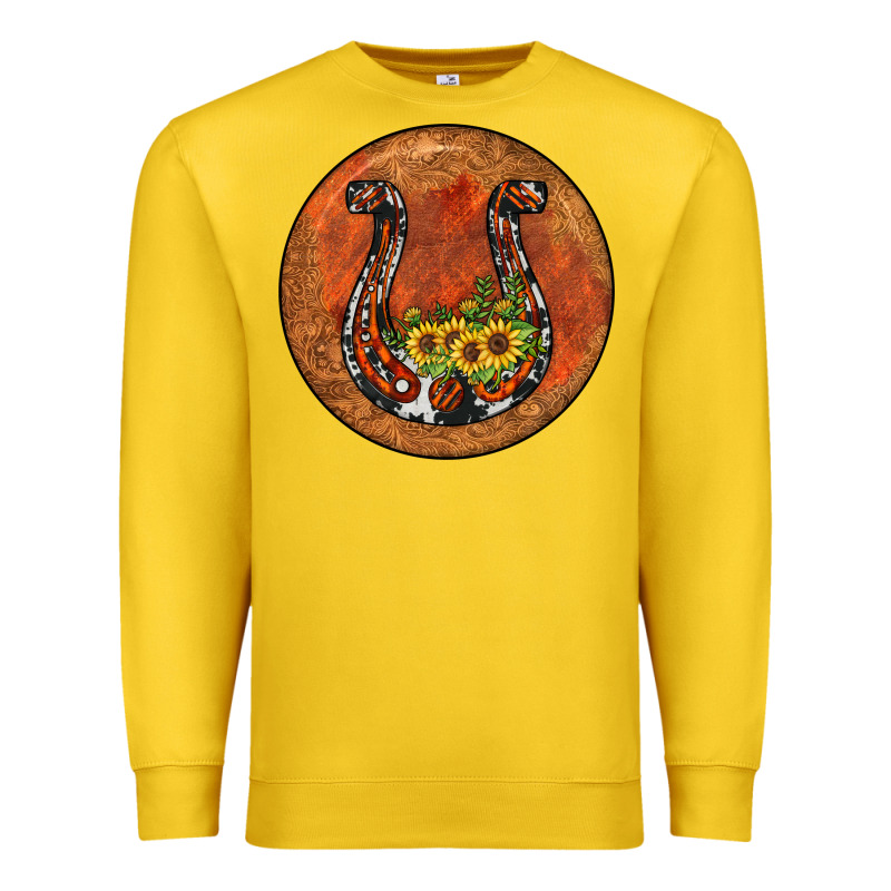 Horseshoe Circle Premium Sweatshirt by JahusDesignShop | Teevron