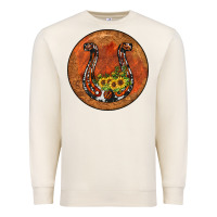 Sandshell horseshoe circle Premium Sweatshirt - JahusDesignShop
