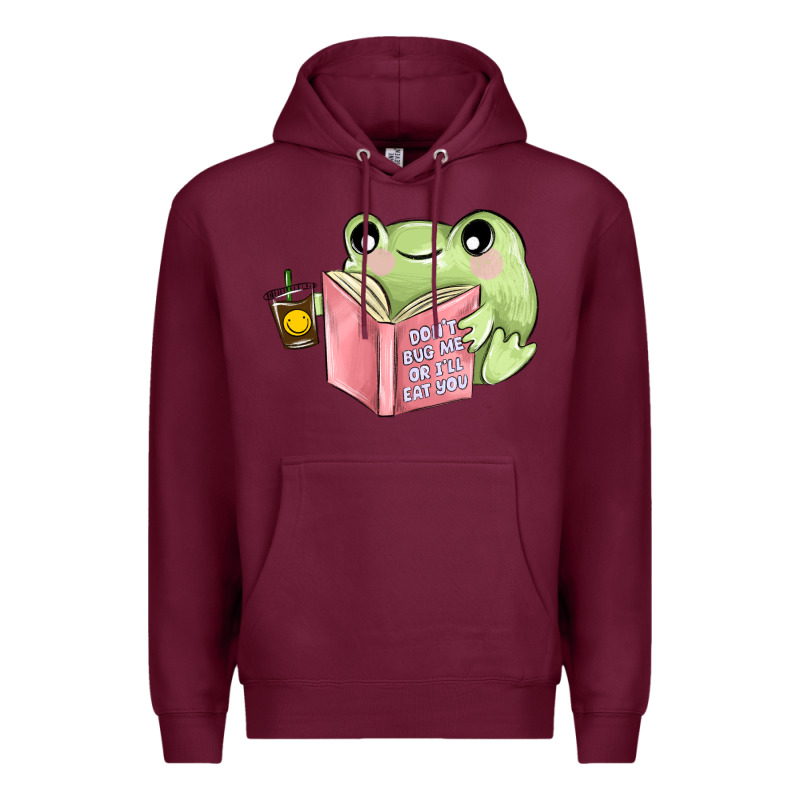 Dont Bug Me Or ı Will Eat You Premium Hoodie by MaliasSmallBusiness | Teevron