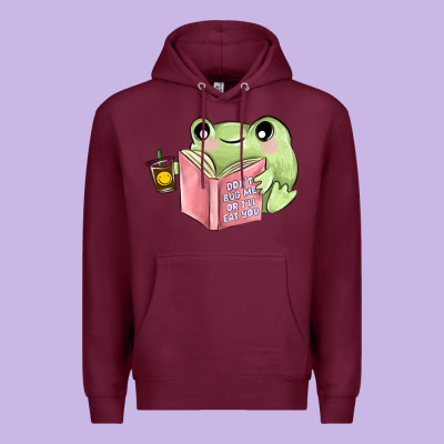 Dont Bug Me Or ı Will Eat You Premium Hoodie Designed By Maliassmallbusiness