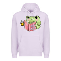 Lilac dont bug me or ı will eat you Premium Hoodie - MaliasSmallBusiness