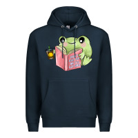 Navy dont bug me or ı will eat you Premium Hoodie - MaliasSmallBusiness