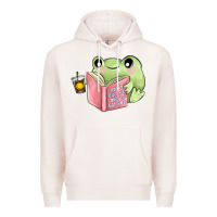 Pale Pink dont bug me or ı will eat you Premium Hoodie - MaliasSmallBusiness