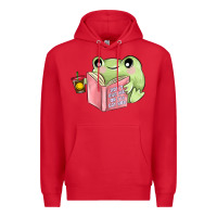 Red dont bug me or ı will eat you Premium Hoodie - MaliasSmallBusiness