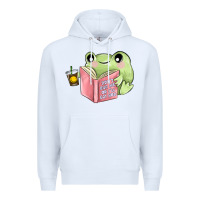 White dont bug me or ı will eat you Premium Hoodie - MaliasSmallBusiness