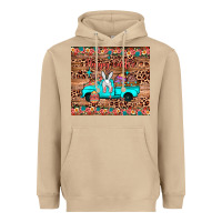 Mushroom happy easter truck Heavyweight Hoodie - JahusDesignShop