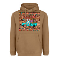 Toasted Coconut happy easter truck Heavyweight Hoodie - JahusDesignShop