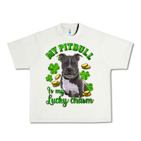 Pistachio st patricks day my pitbuli my lucky charm Urban Heavy Tee - RanaPortraitStore
