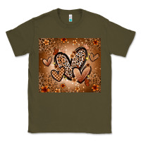 Army Green melanin hearts Classic Tee - Zillion Design Studio