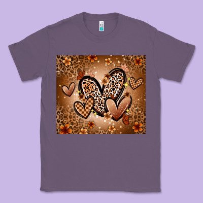 Melanin Hearts Classic Tee Designed By Zillion Design Studio